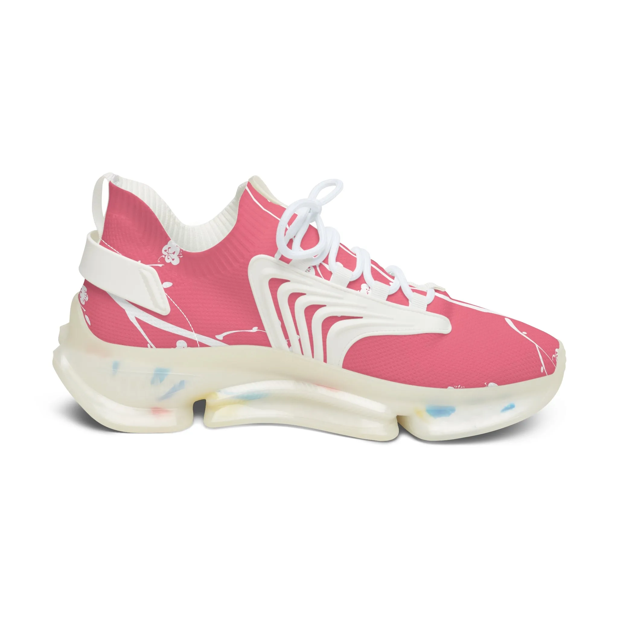 Plum Blossom Tree Women's Mesh Sneakers