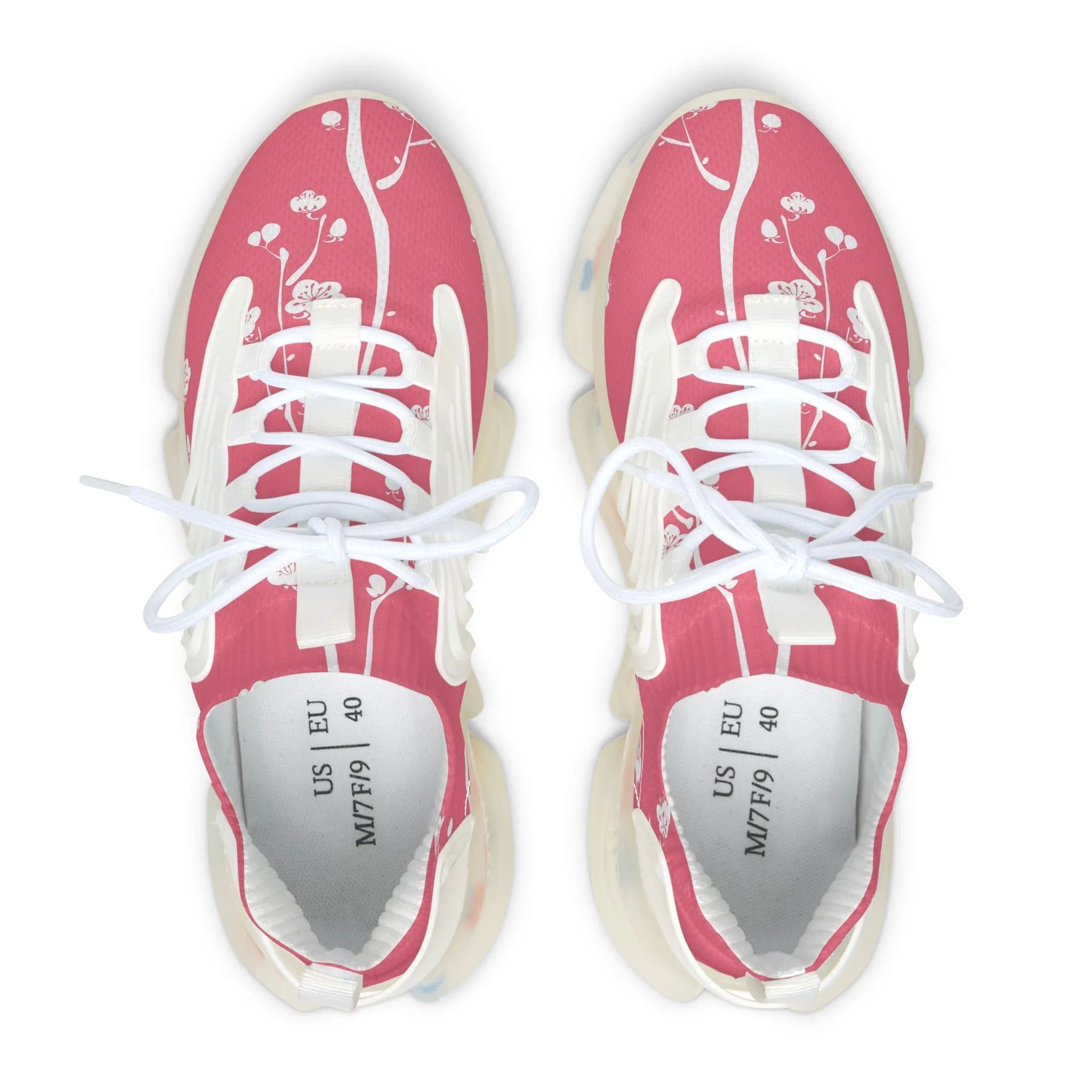 Plum Blossom Tree Women's Mesh Sneakers