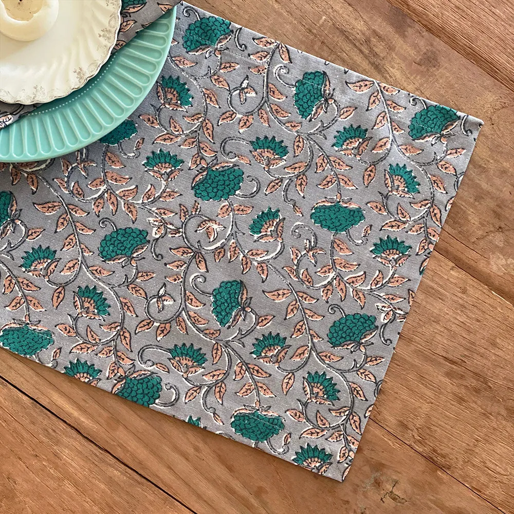 Printed Cotton Placemats Set/4