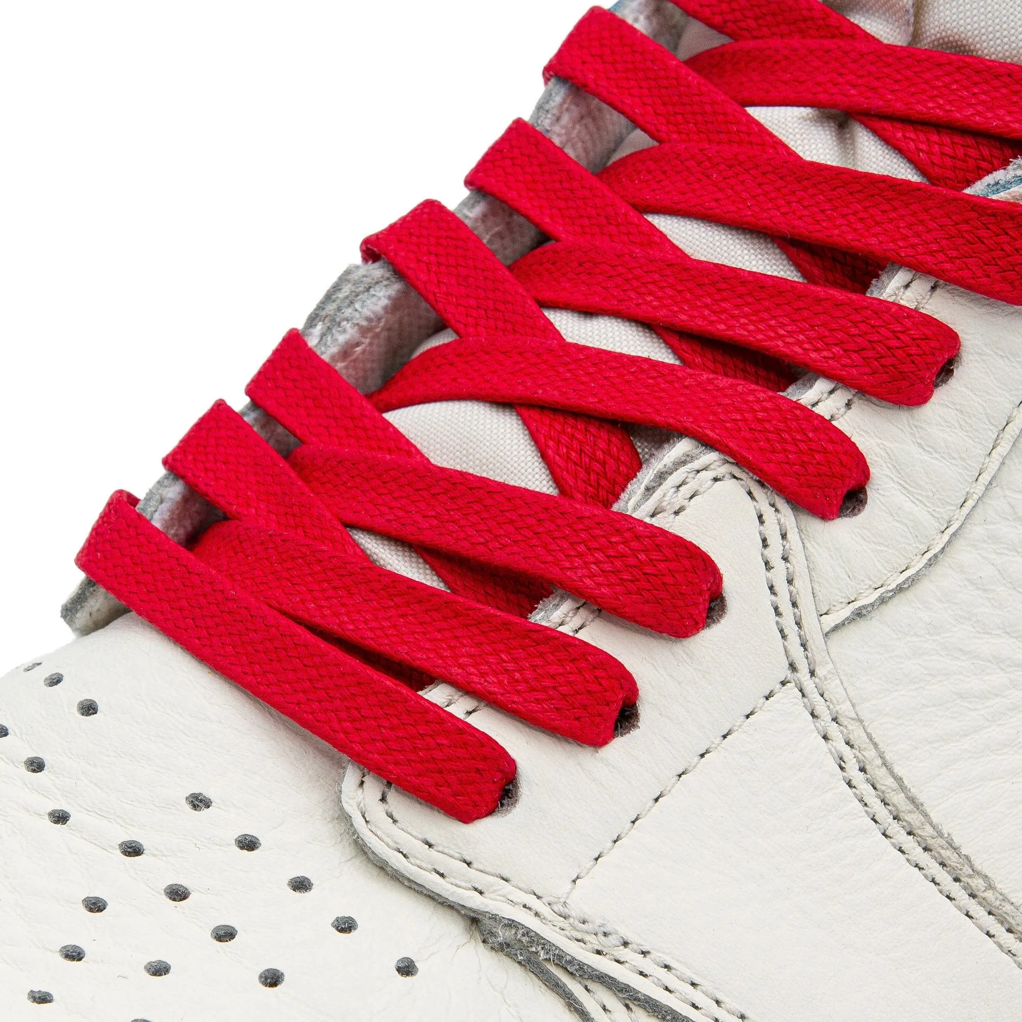 Red Waxed Shoe Laces