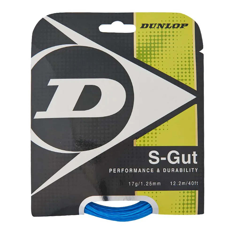 S-Gut 17G Tennis String Blue