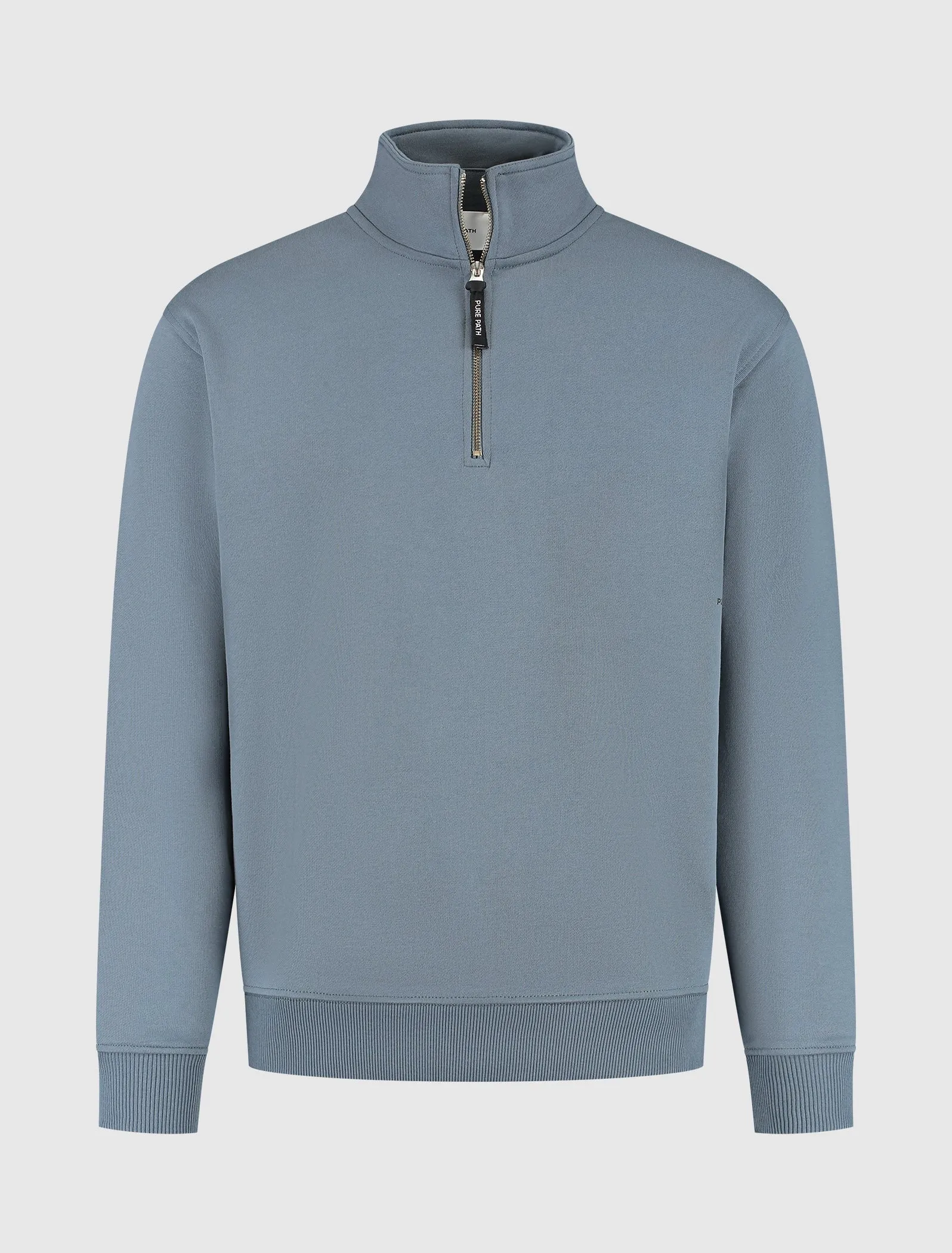 Sideline Wordmark Halfzip Sweater | Blue