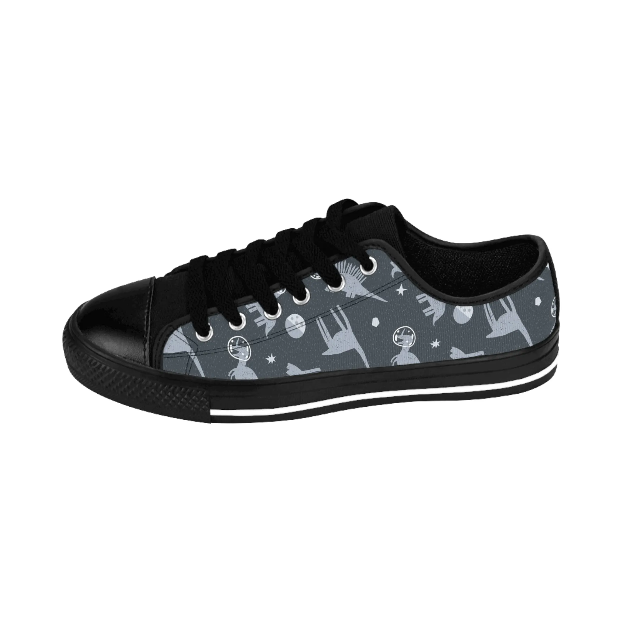 Space Dinosaur Men's Sneakers