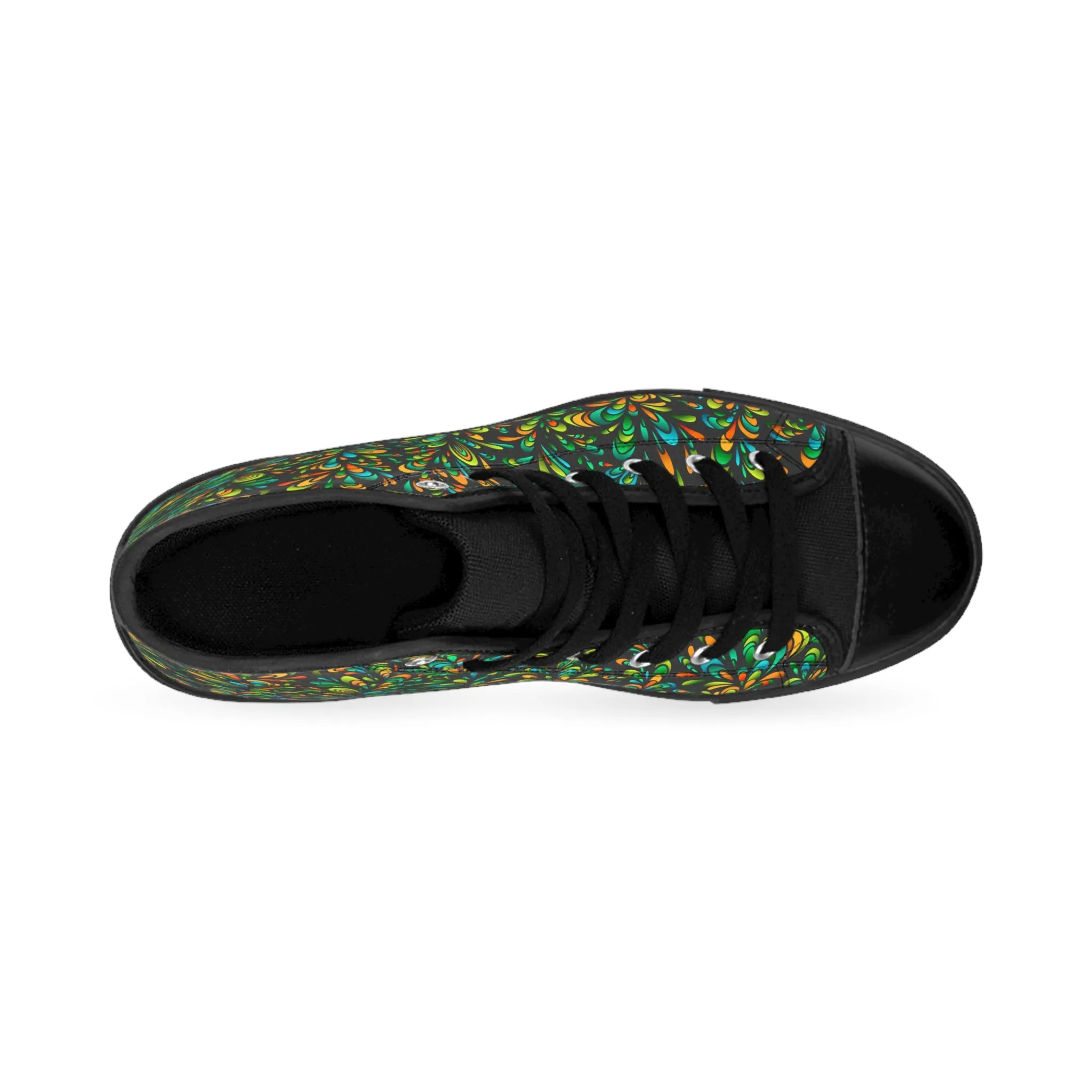 Stylish Doodling Men's Classic Sneakers