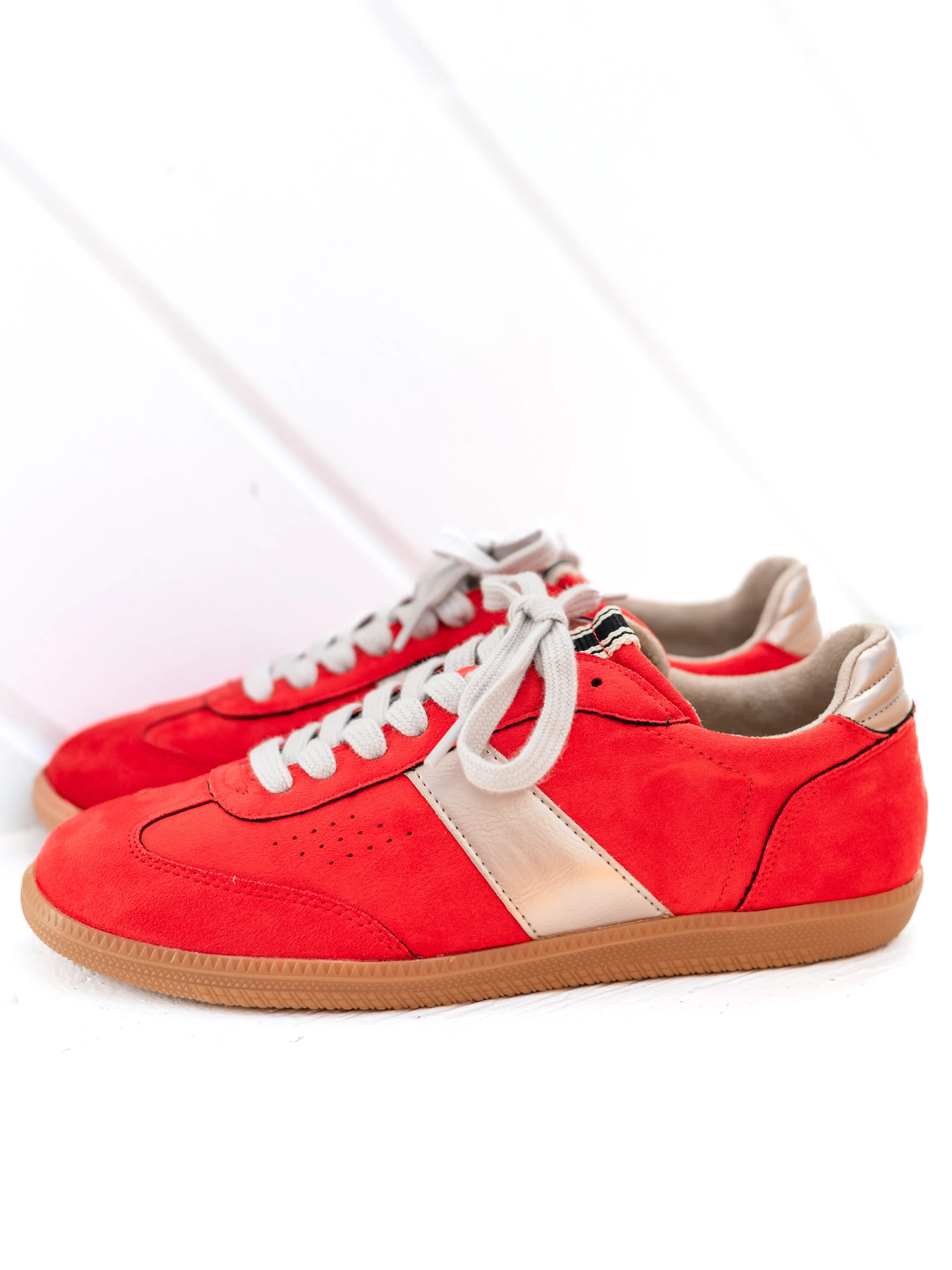 Sydney Red Suede by Shu Shop