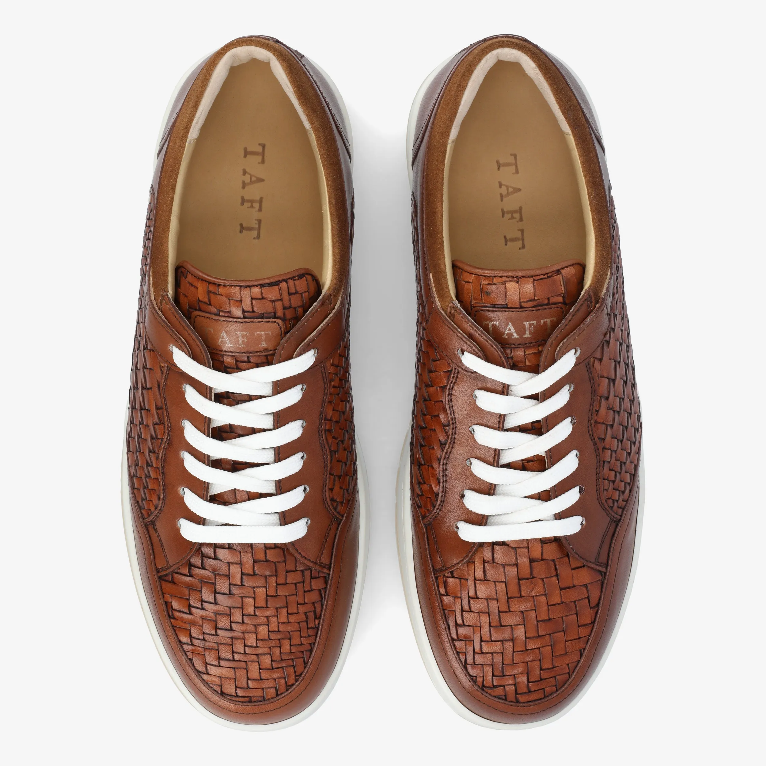 The Rapido Low Sneaker in Brown Woven (Last Chance, Final Sale)