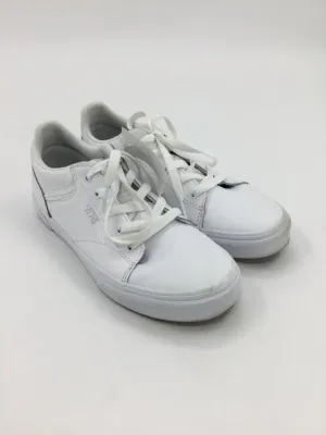 Vans Child Size 4 Youth White Sneakers