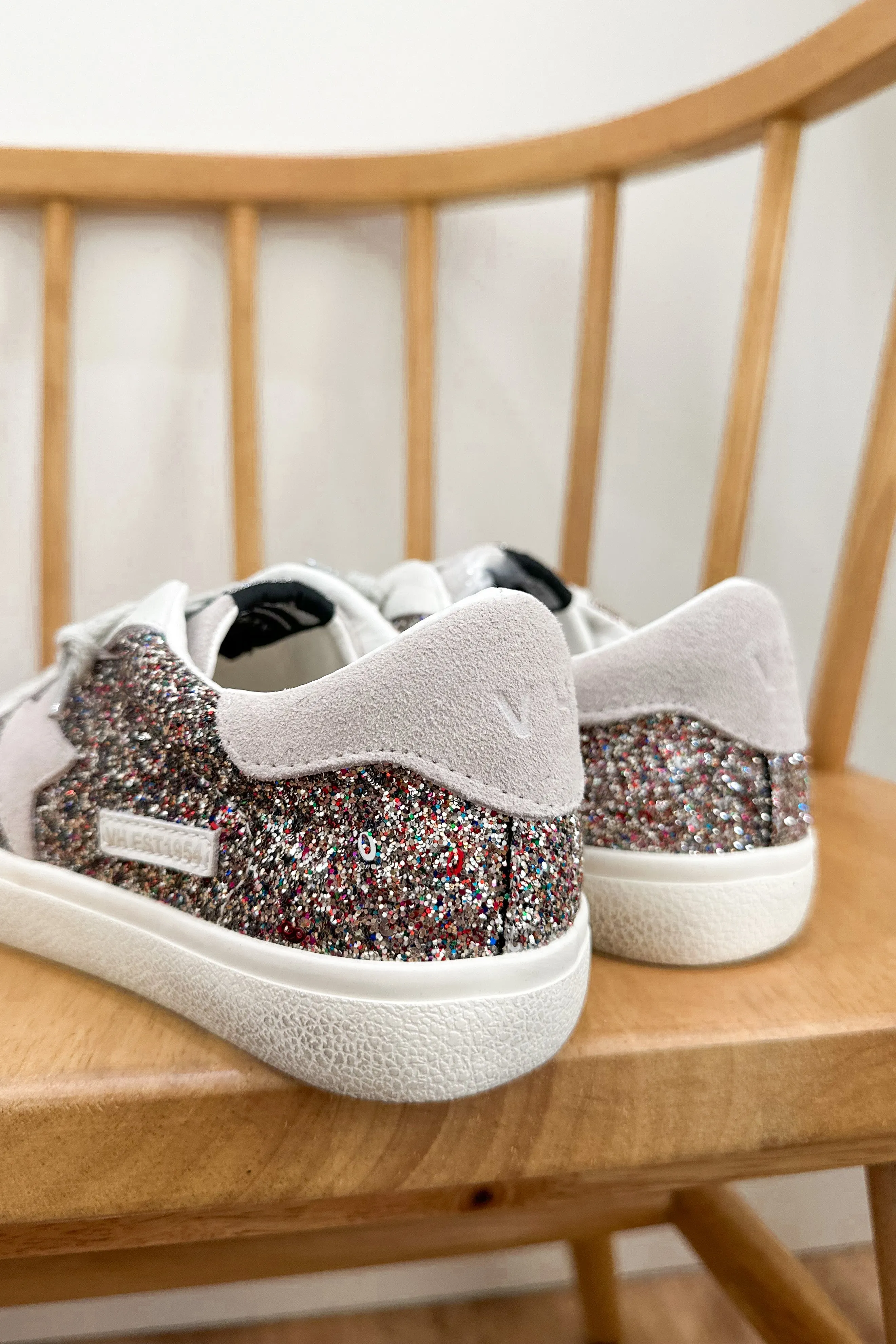 Vintage Havana Flair Multi Glitter Star Sneakers *FINAL SALE*