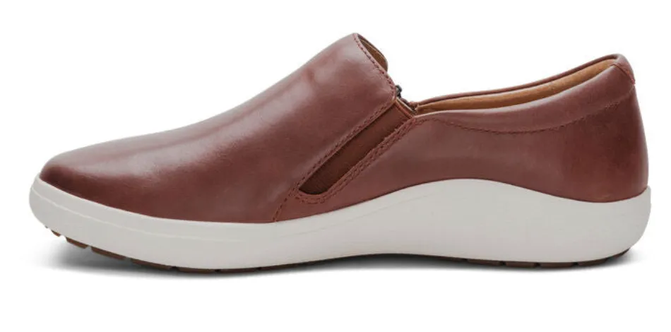 WOMEN'S AETREX JENNA SLIP-ON  | BROWN