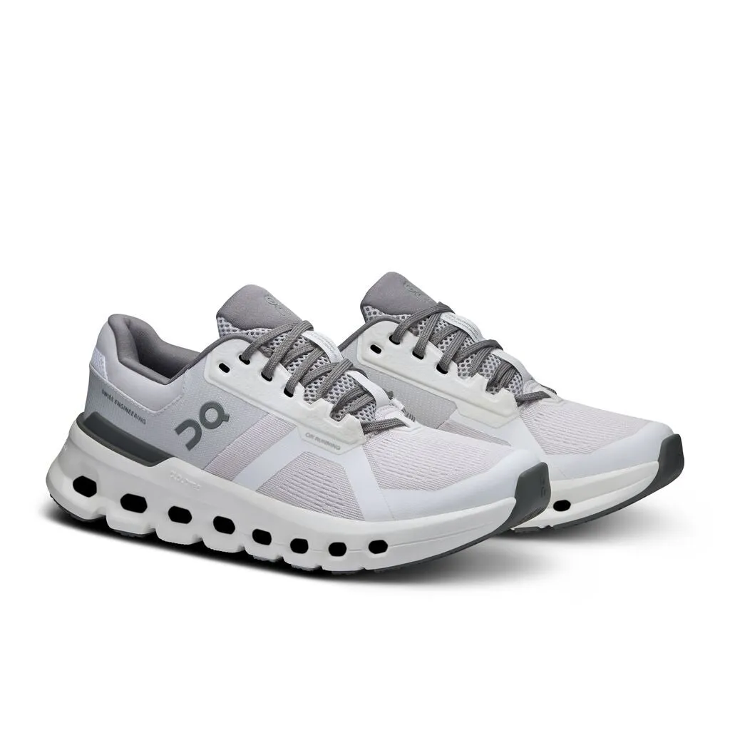 Women's On Cloudrunner 2 Color: Frost | White