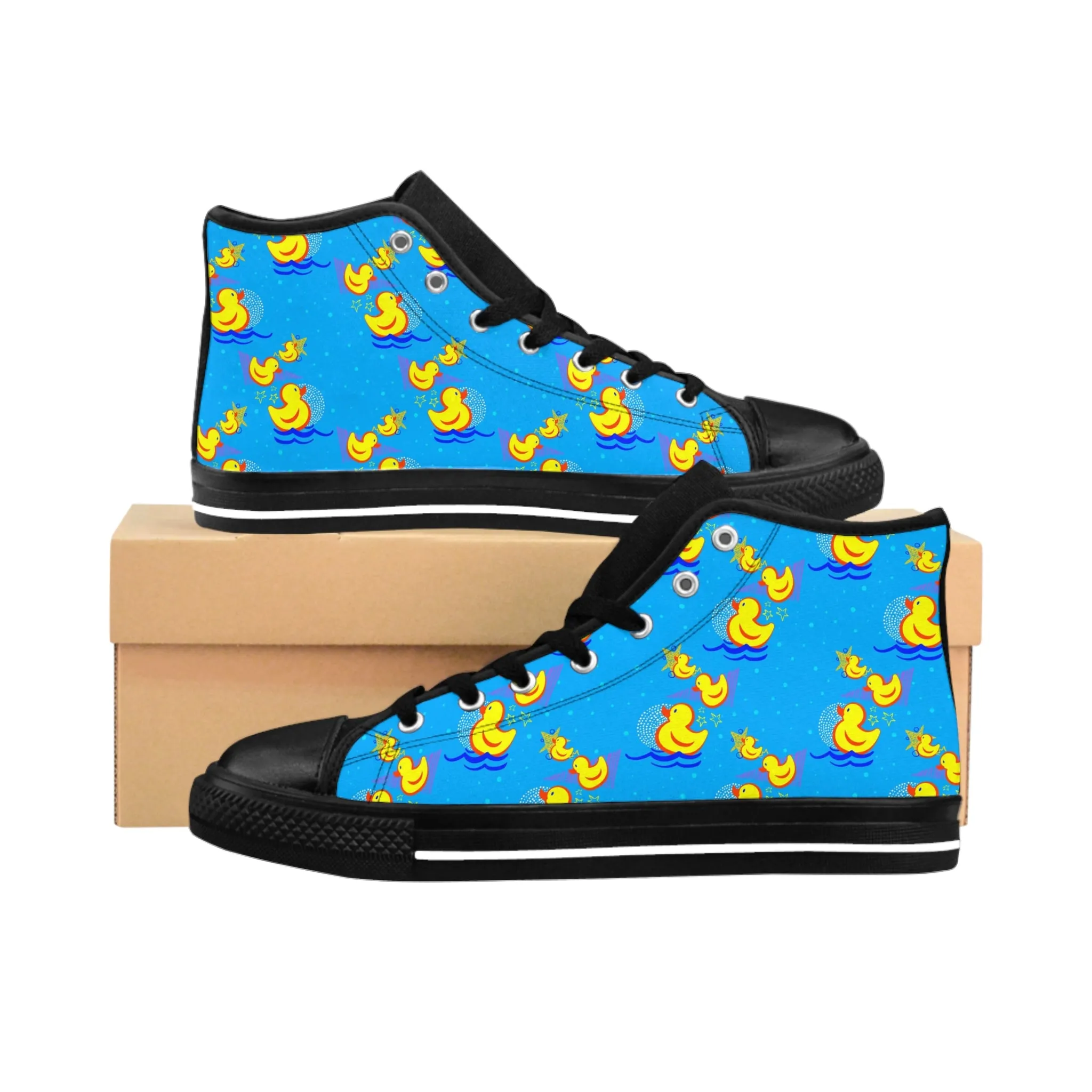 Yellow Ducks Women's Classic Sneakers